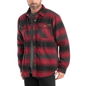 Legendary Whitetail Archer Thermal Flannel Shirt Jacket Cabin Fever Plaid XL NWT